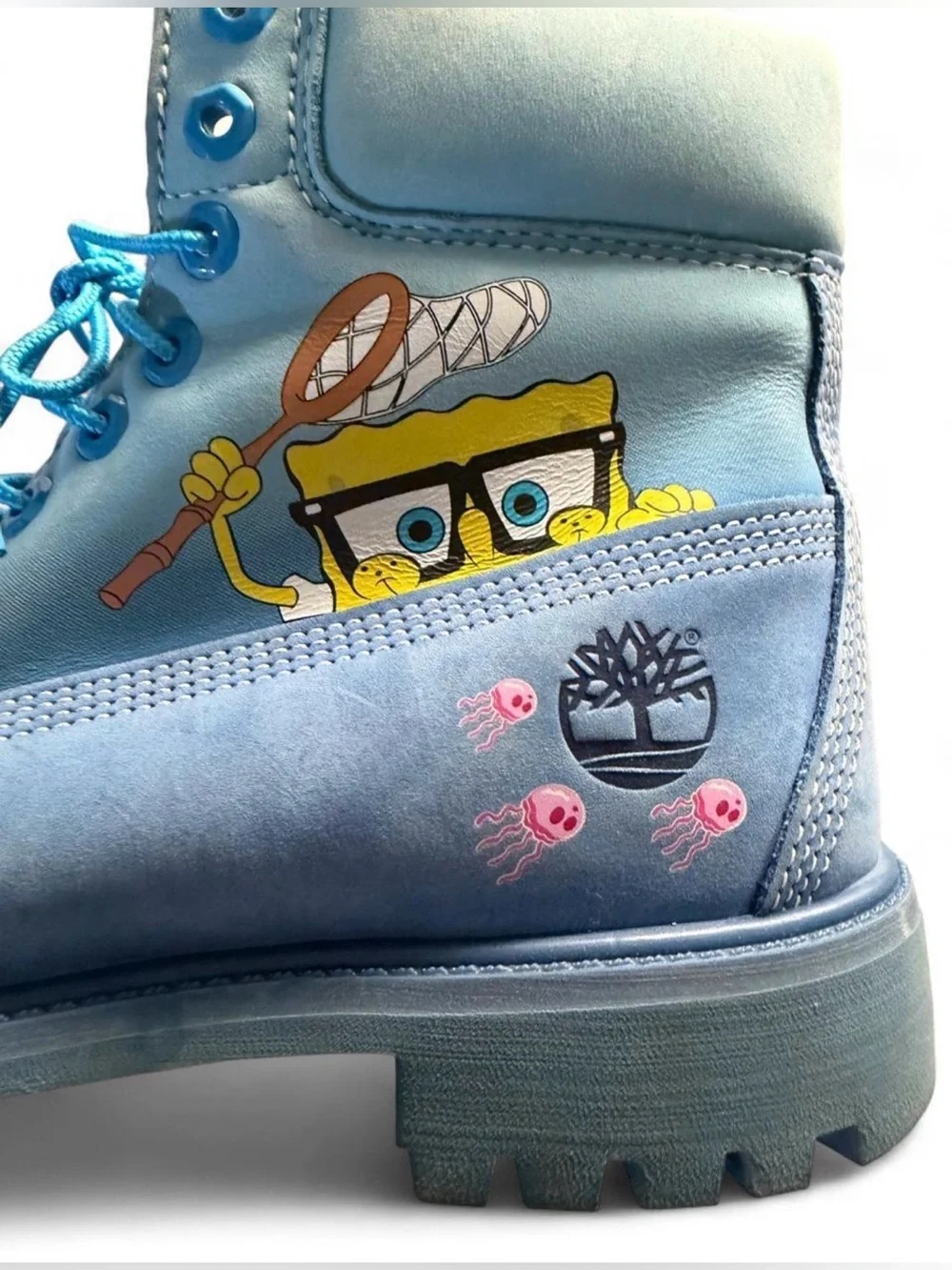 SpongeBob SquarePants x Timberland Collab Premium Waterproof Boot Men’s Size 8.5